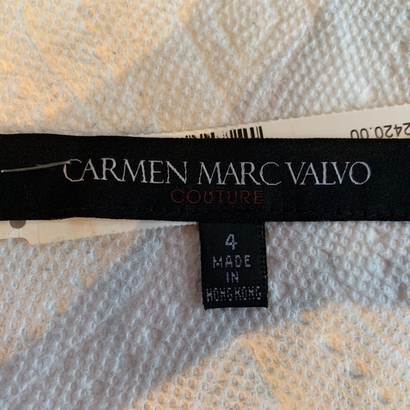 CARMEN MARC VALVO COUTURE Infusion Ruffle - Picture 7 of 8